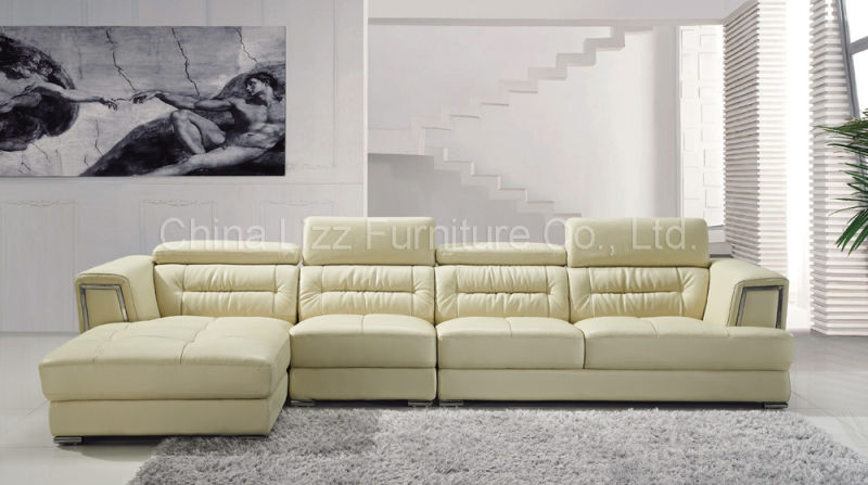 Lounge Corner Leather Sofa Set Living Room Furniture Sofa