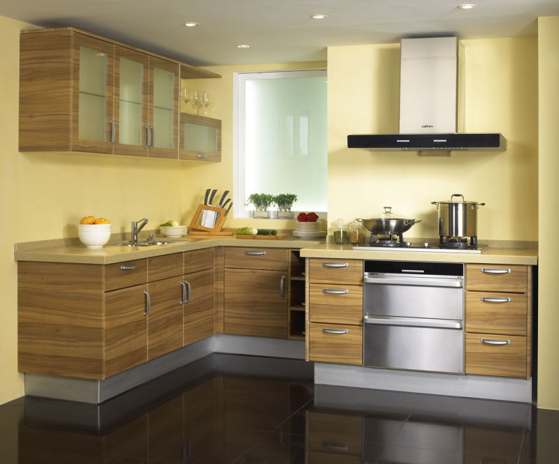 Wooden Microwave Shelf Kitchen Furniture