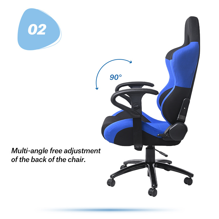 PU Swivel Gaming Chair, Racing Chair for Gamer, Office Computer Chair