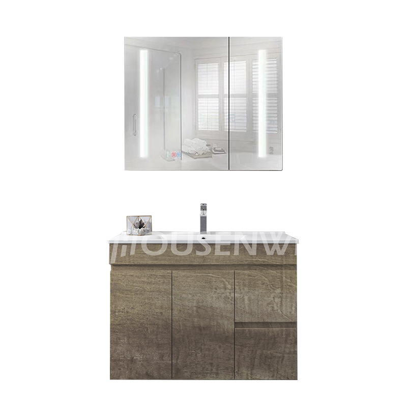 Solid Wood Bathroom Vanity Unique Sink Bathroom 1200mm Vanity
