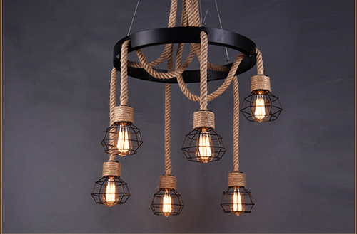 Indoor Hanging Pendant Lamp for Industrial Lighting
