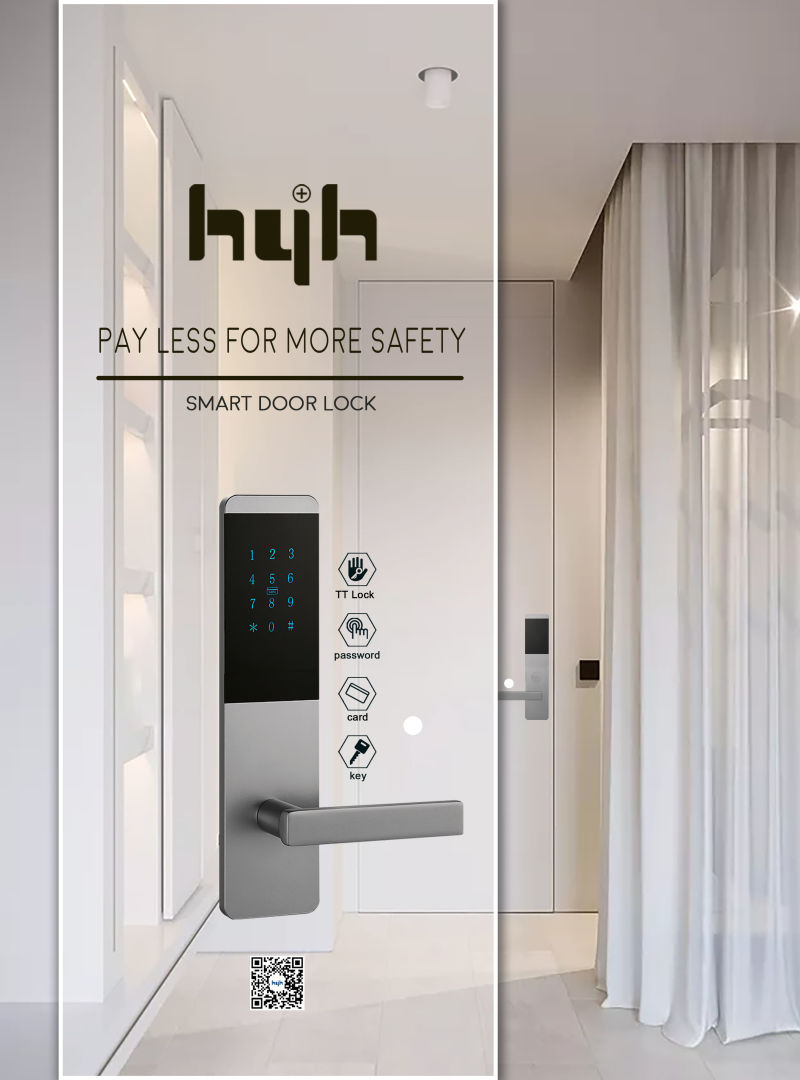 Home Electronic External APP Control Bluetooth Tt Digital Smart System Front Door Lock