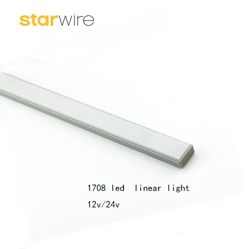 12V/24V Showcase Cabinet Infrared LED Cupboard Linear Strip Light 1708