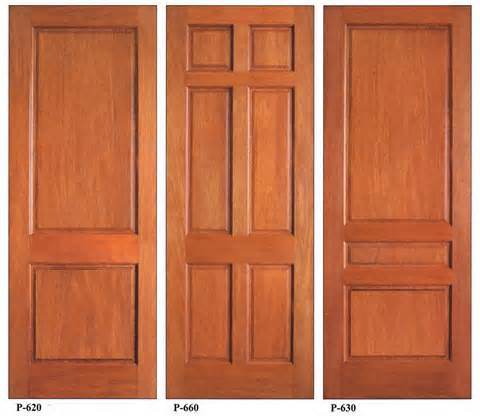 Wooden Door/Solid Wooden Door with Full Solid Frame