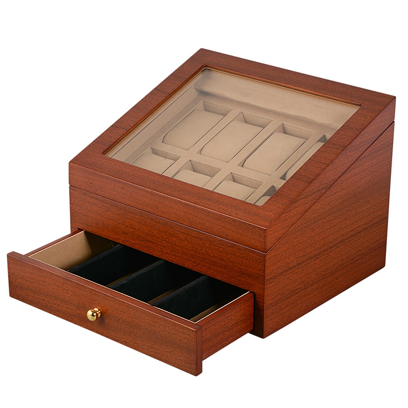 MDF Luxury Jewelry Wooden Box Storage Box