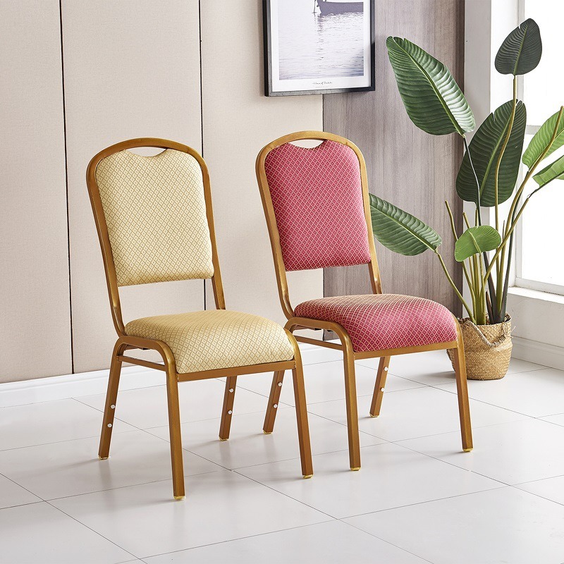 Stackable Wedding Restaurant Hotel Furniture Stackable Armless Dining Banquet Chair