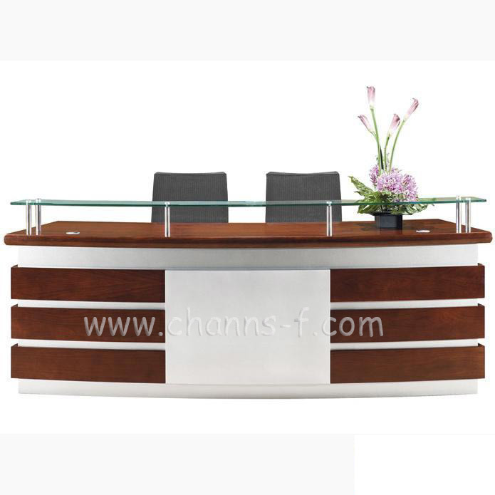 Wooden Reception Table Office Furniture