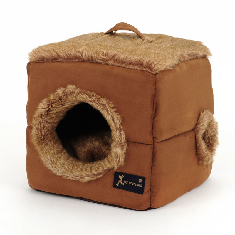 Customized Pet Round Bed Animal Warming Kennel