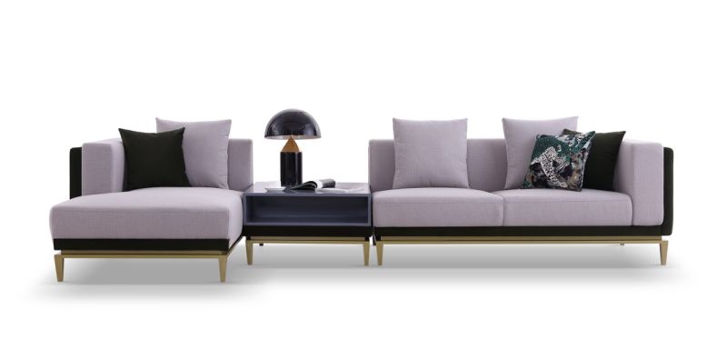 Modern Design Combined Sofa/ Multifunctional Fabric Sofa/Corner Sofa Set