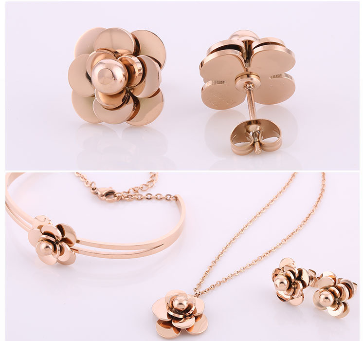 Fashion Jewelry Stainless Steel Jewelry Earrings Gold Earrings