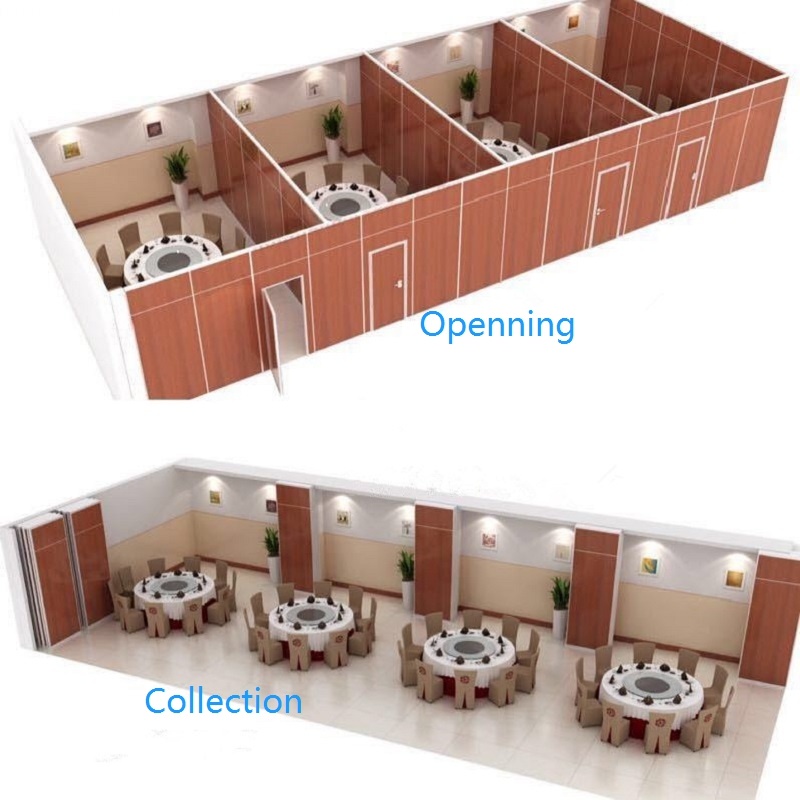 Conference Room Operable Partition Acoustic Movable Walls for Meeting Room