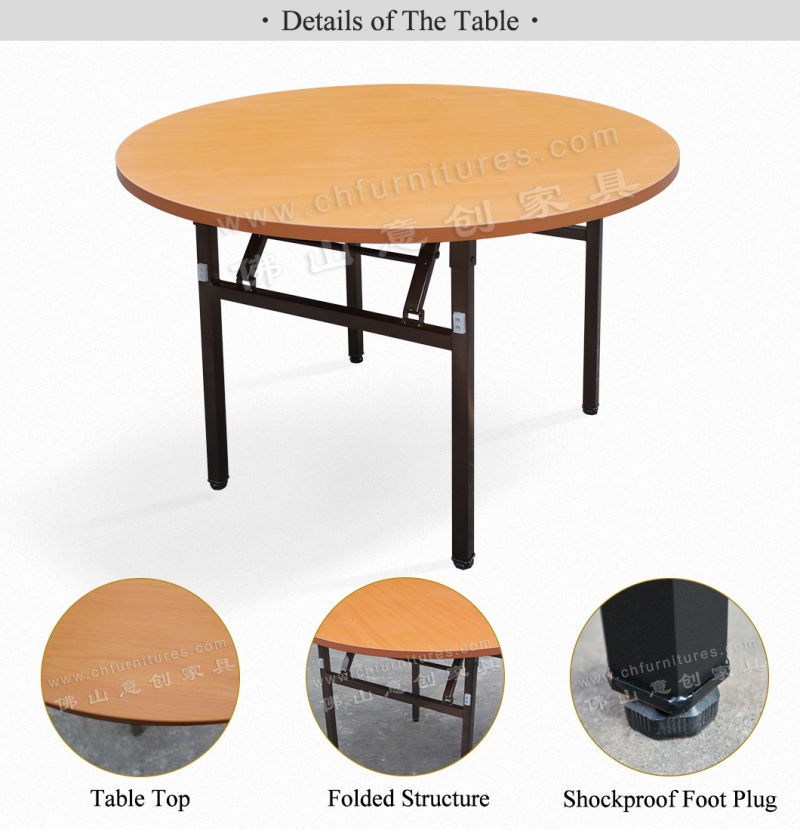 Hyc-T01L-03 Wholesale Folding Meeting Room Round Tables for Sale