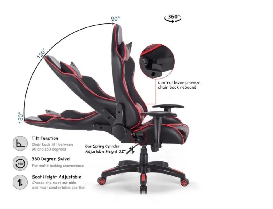 Gaming Chair Office Furniture Executive Plastic Chair Gaming Plastic Gaming Chairs