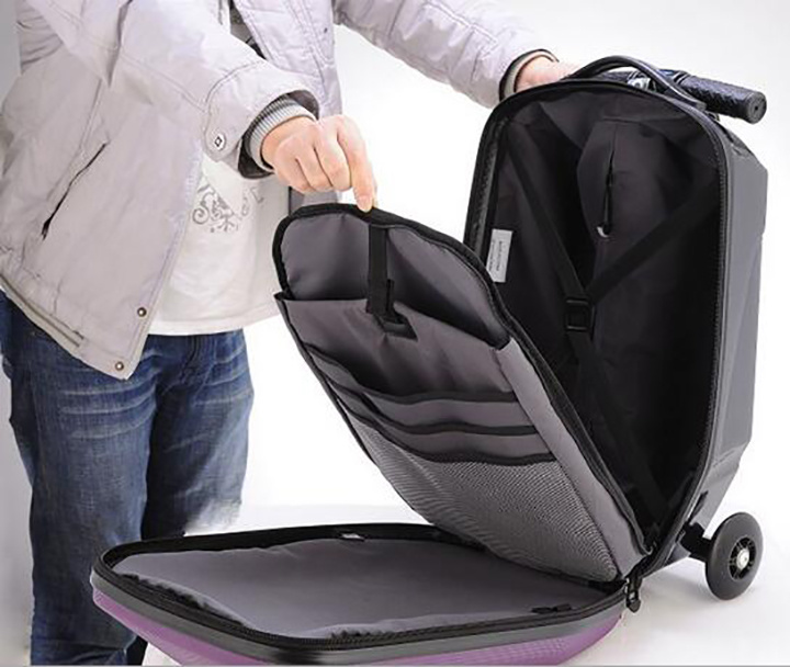Children High Quality Kids Suitcase Scooter Foldable Suitcase
