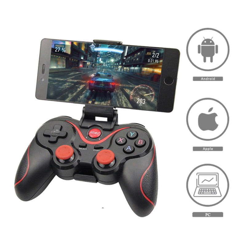 Hot Wireless Joystick Bluetooth Game Controller for PC Ios Android TV Desktop