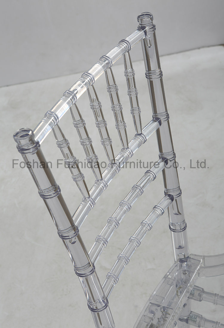 High-Quality Clear Acrylic Chair and Chiavari Chair with Covers