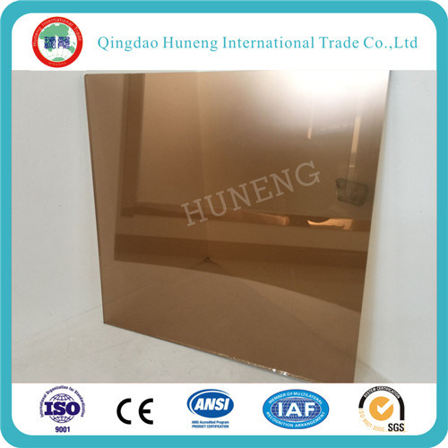 4mm-8mm Building Glass Bronze Reflective Glass