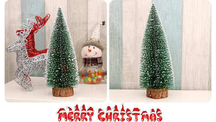 Mini Christmas Tree Cedar Desktop Small Christmas Tree Desktop Window Display Gifts Christmas Decorations