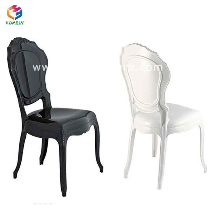 Chinese Wholesale Restaurant Plastic Acrylic Transparent Clear Belle Epoque Chair