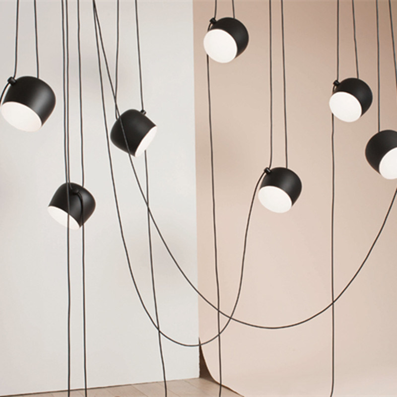 LED Modern Hanging Lighting Acrylic&Aluminum Pendant Lamp for Project