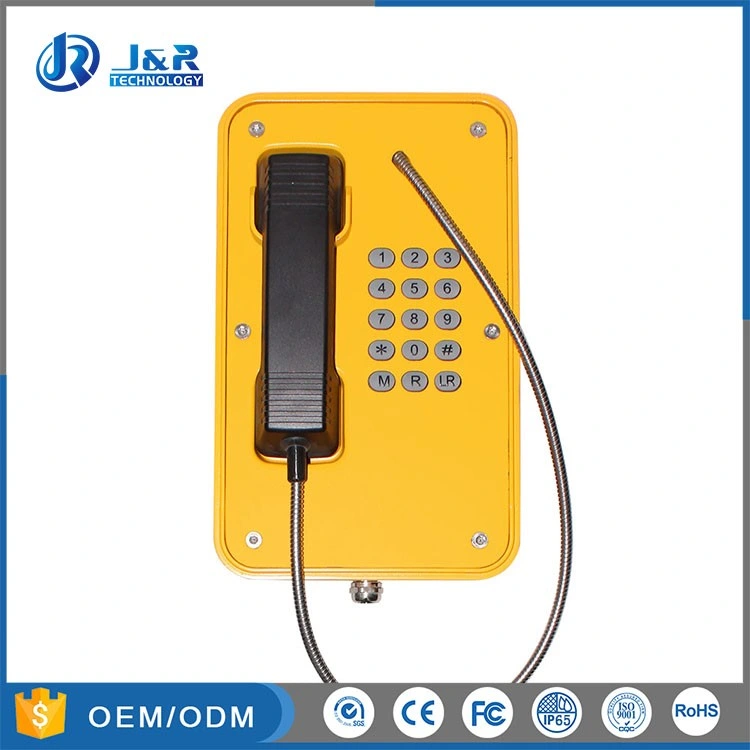 Emergent IP67 Defend Industrial Telephone with Cable