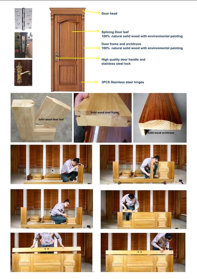 Interior Wooden Door/Solid Wooden Door (RA-N001)