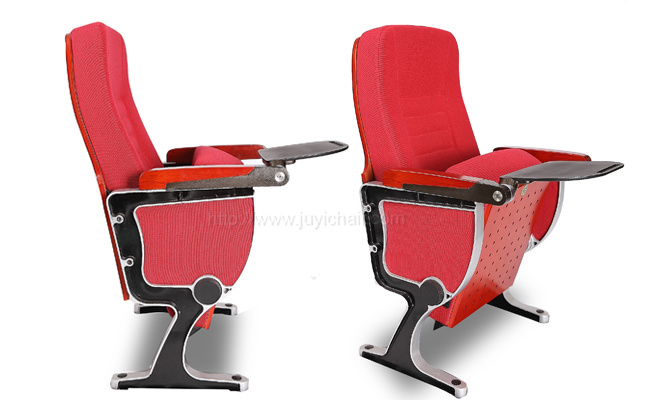 Cheap Price Metal Folding Cinema Chair Auditorium Chair Theater Chair with Aluminum Leg Jy-989m