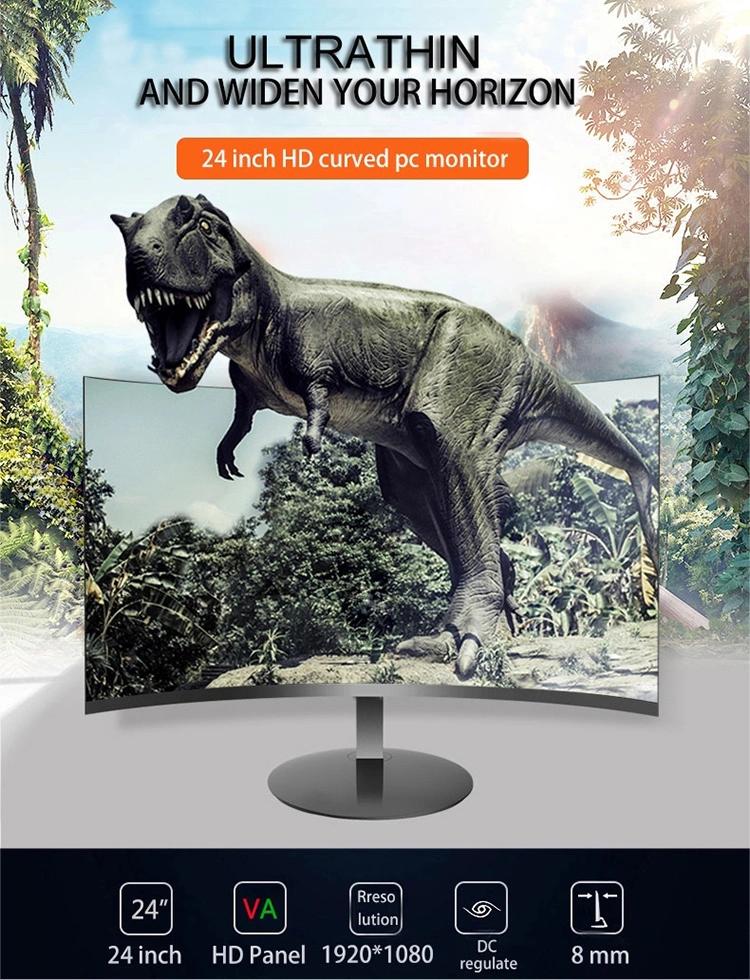 23.8LED Computer 1920*1080 Game LCD Touch Screen Monitor Desk Mount Stand