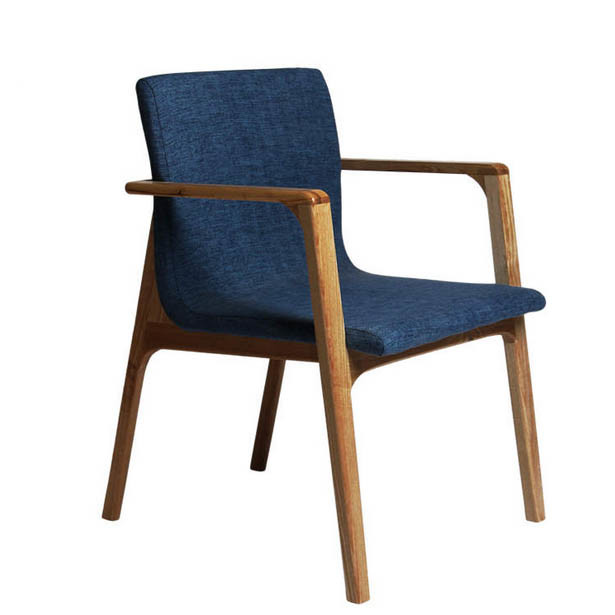 Oak Solid Wood Dining Chairs Modern Dining Chairs Computer Chairs (M-X2024)