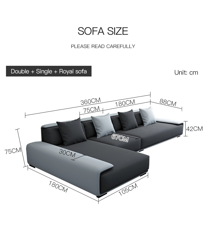 Modern Living Room Furniture Sofa Furniture Set Furniture Fabric Sofa