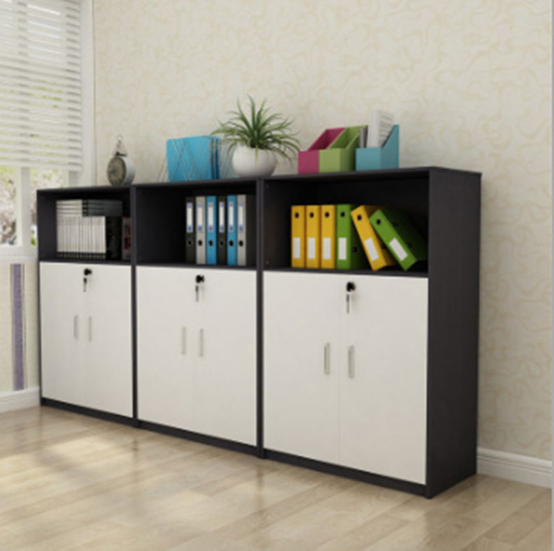 Office Low Table Bookcase Cupboard Filing Cabinet Bookshelf Melamine Cabinet