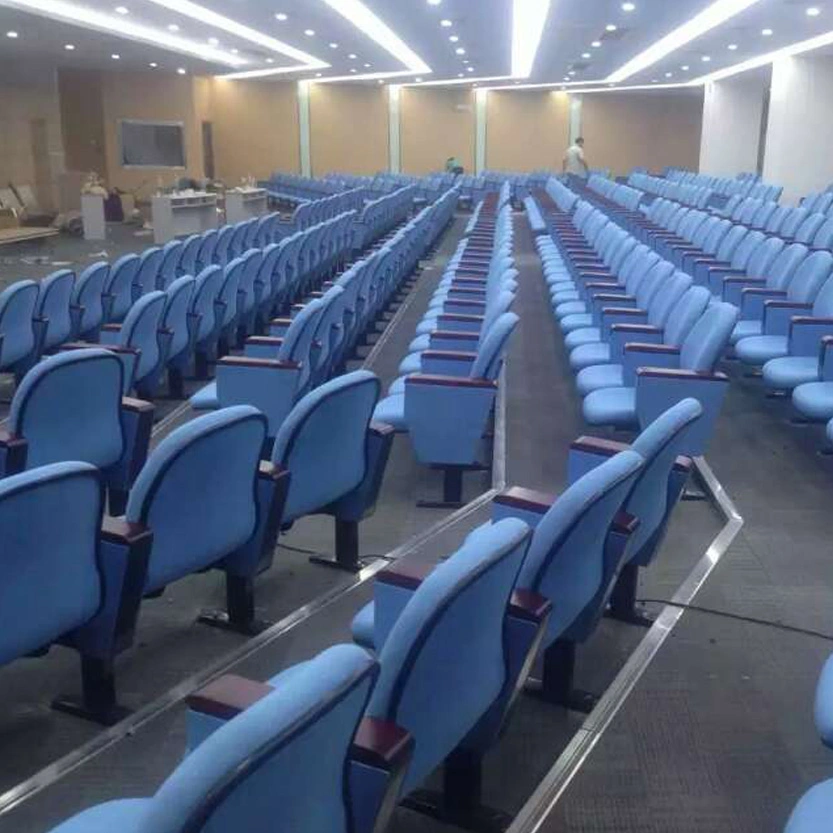 Auditorium Seats, Conference Hall Chairs, Plastic Auditorium Seat Auditorium Seating, Push Back Auditorium Chair (R-6137)