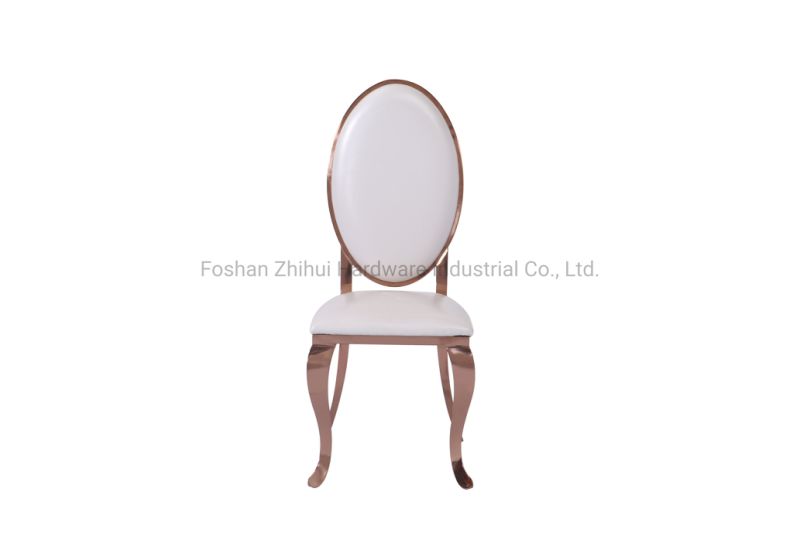 Stainless Steel Golden King Chair for Wedding Banquet Chair