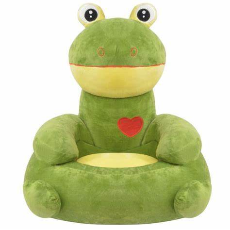 Kawaii Frog Safety Baby Sofa Learning Sit Toys