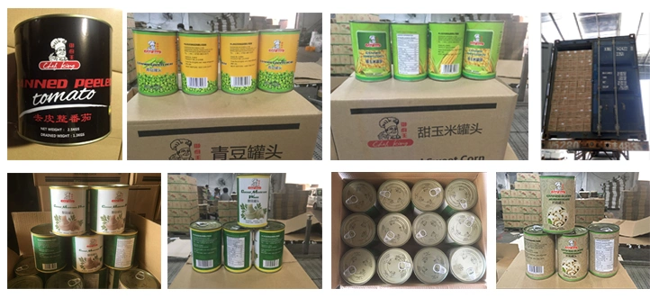 Chinese Factory Customize Your Own Green Canned Food Corn
