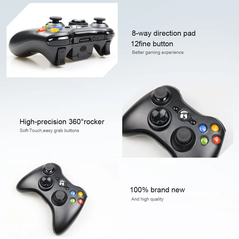 2020 Game Controller Joypad Gamepad xBox Controller for xBox 360 Controle Wireless Joystick for xBox