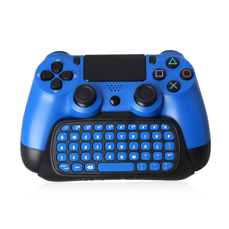Keyboard (blue-black) for PS4 Controller with Black and Blue Keybaord for Better Recognition