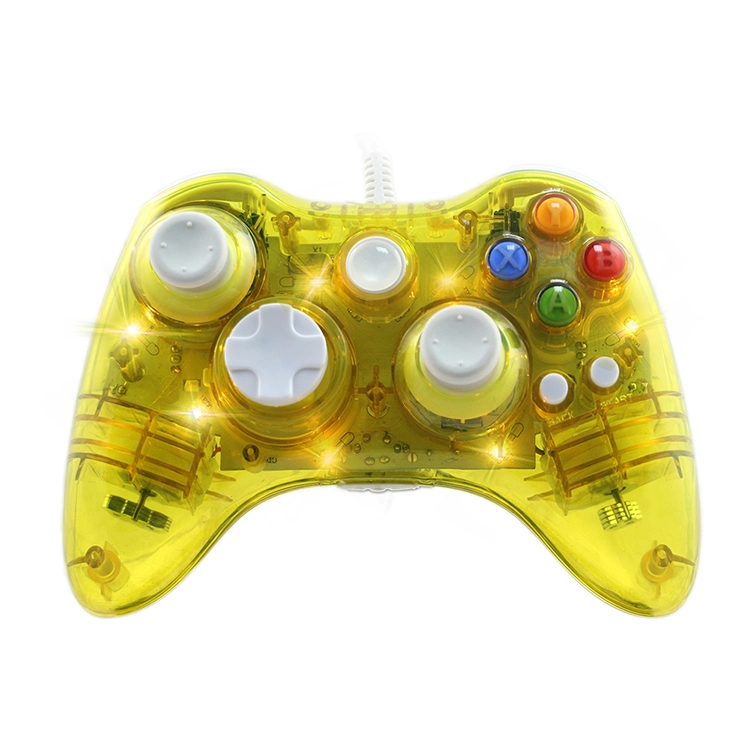 xBox360 Gamepad, Gamepad for xBox 360, USB Wired Port, PC Comatible Also, with Vibration, 3 Mode of LED Lighting