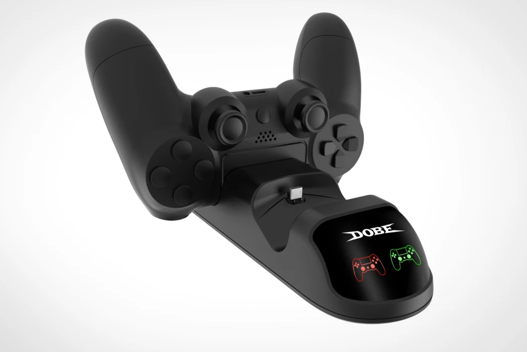 Dual Charging Dock for PS4 Controller and Compatible with PS4 Controller