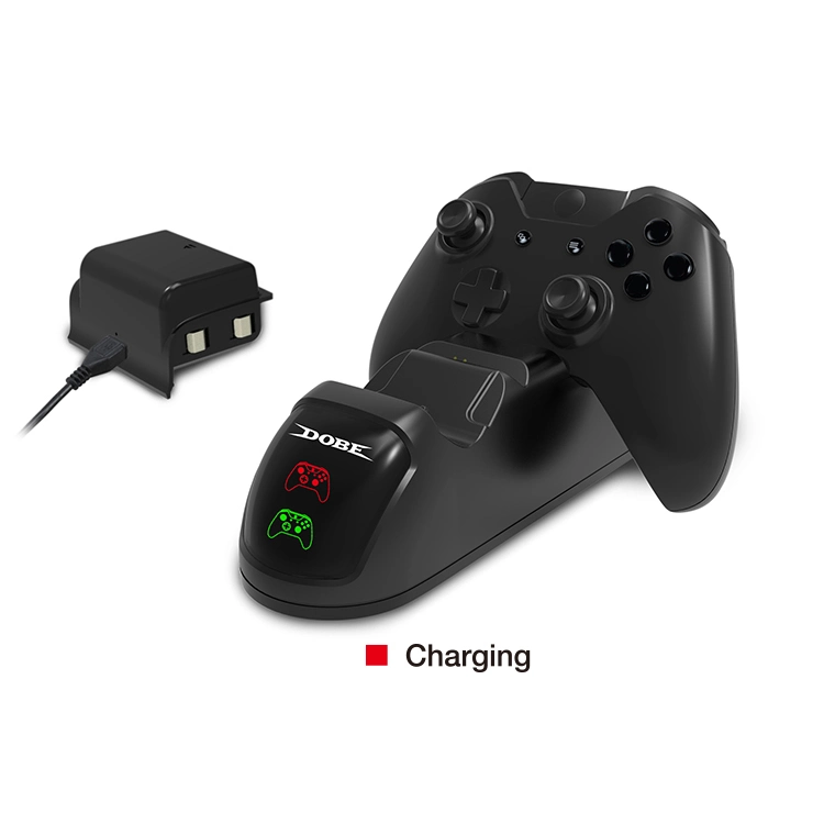 for xBox One S/X Controller Charger Dock Dual Gamepad Charging Station