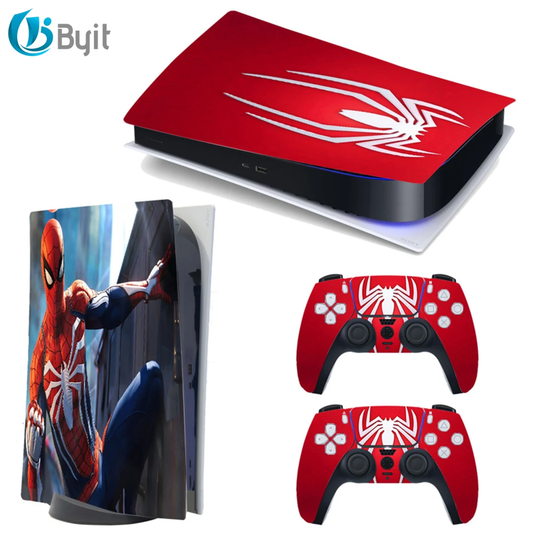 Byit Skin Video Game Switch Joystick Controller Console Sticker for PS5