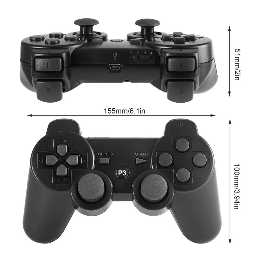 PS3 Console Controller Wired Game Pad USB Joystick Gaming Joypad for Playstation Dualshock 3 Controller