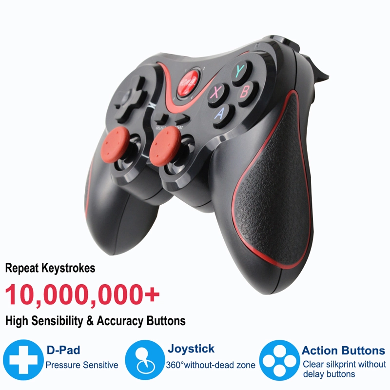 Wholesale Wireless Gamepad Game Controller Bluetooth Joystick for Mobile Phone Tablet TV Box