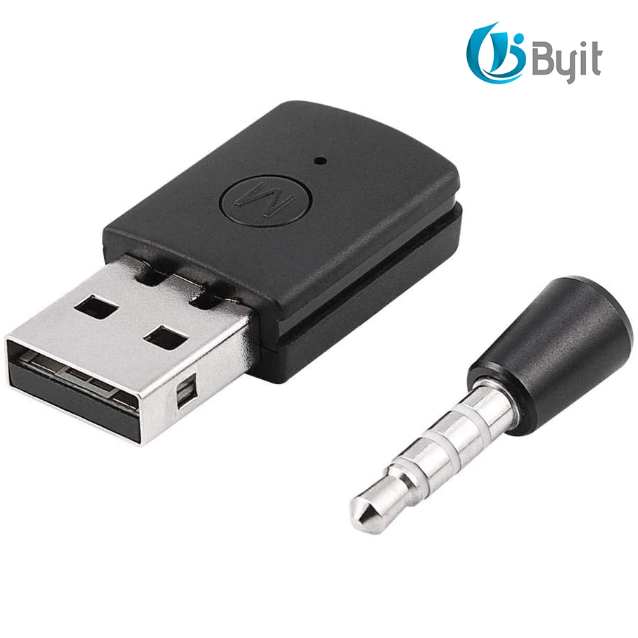 Byit Latest Wireless Bluetooth Adapter for P4 Gamepad Headphone Receiver