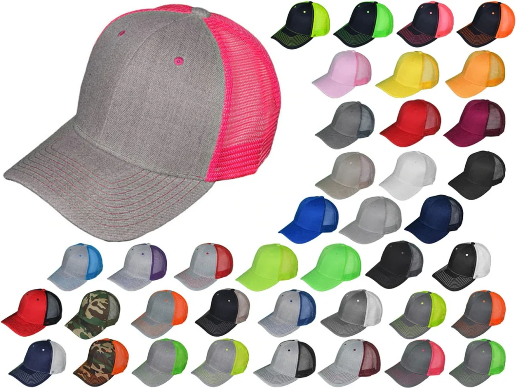 Wholesale OEM Kid Womens Ladies Plain Black Blank 5 Panel Polo Baseball Caps Hat Price Supplier