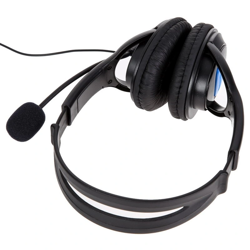 Headband Style Over Ear Noise Cancelling PS4 Headphone with 3.5mm Single Plug and Volume Control