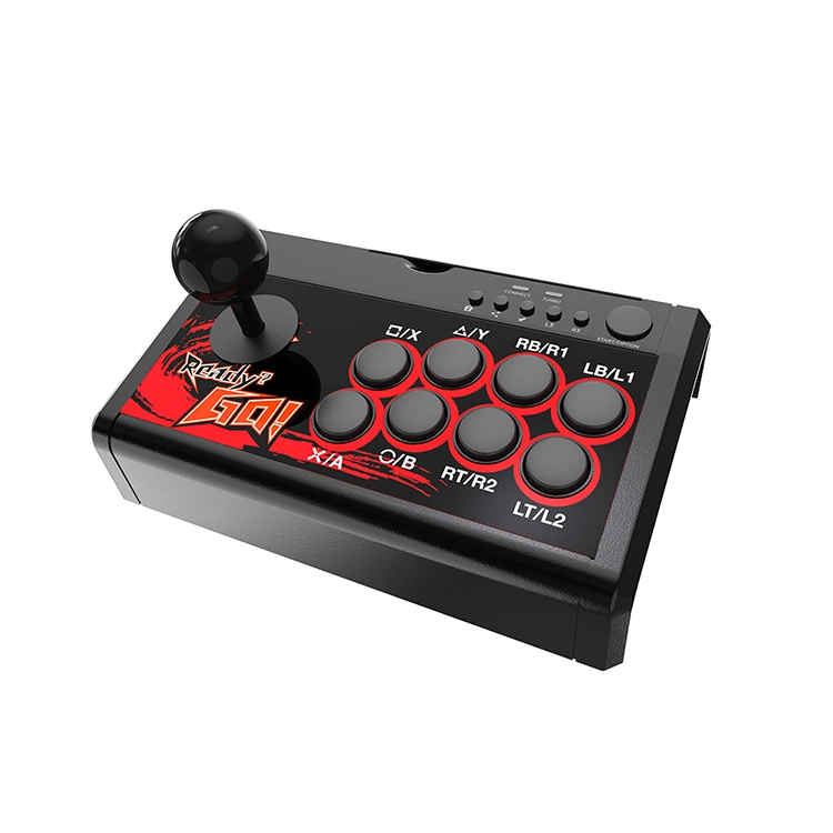 Fully Mod-Capable Arcade Fighting Stick Gamepad for Switch, PS3 Games, PC, Android Mobile Phones