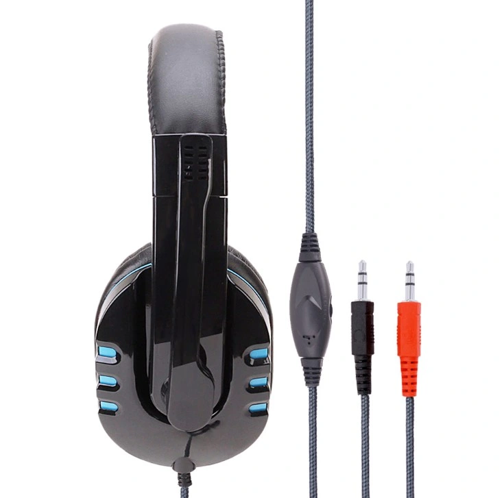 Gaming Headset Wired Headset Stereo Surround Professional PS4 Player Headset HD Microphone
