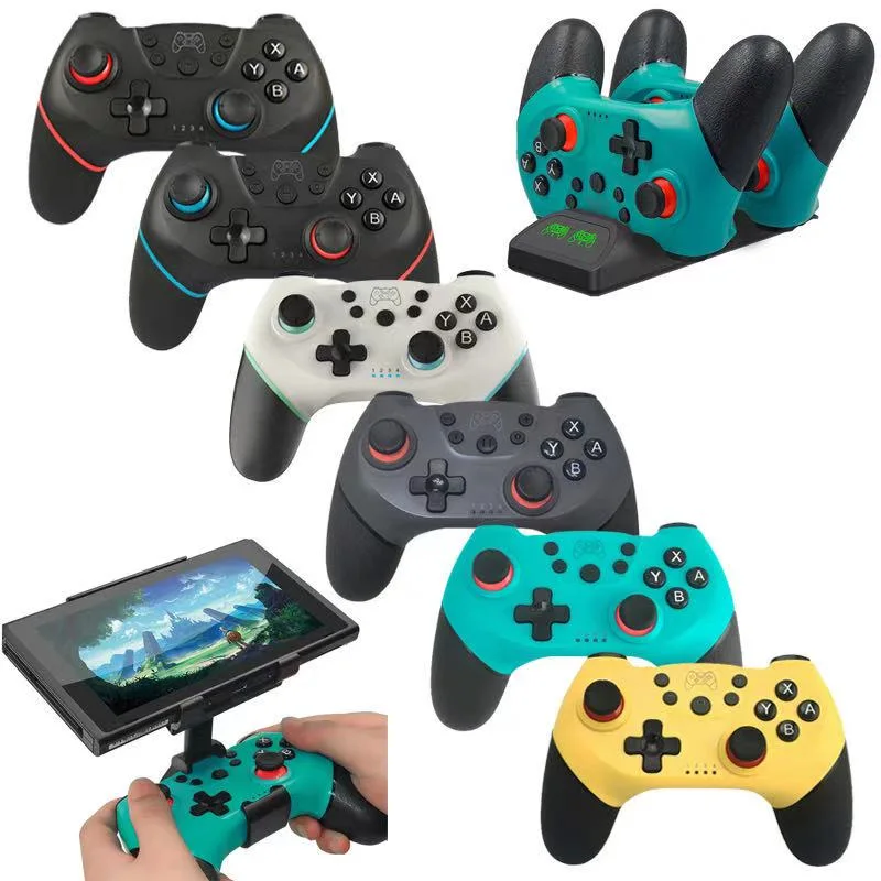 Factory Wholesale Handheld Wireless Game PS4 Controller Joystick Handle Console for PS5 for Switch PRO