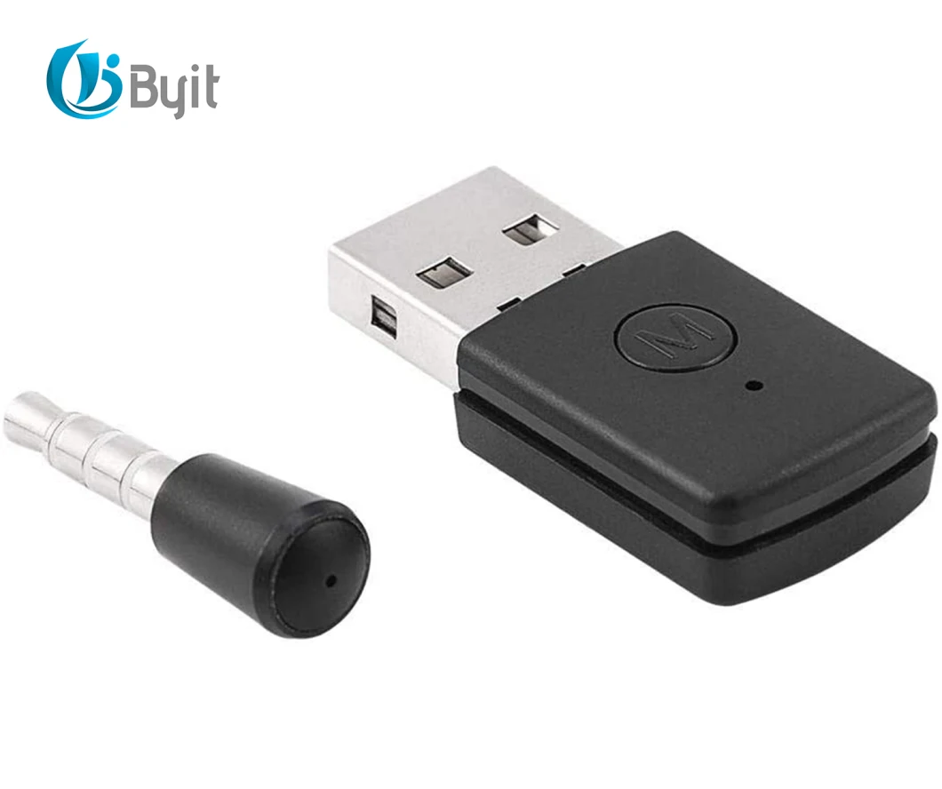 Byit 2021 Latest Wireless Bluetoth Adapter for P4 Gamepad Headphone Receiver